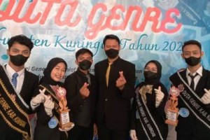Mahasiswa Uniku Berjaya pada ajang Duta Genre Kuningan 2021.